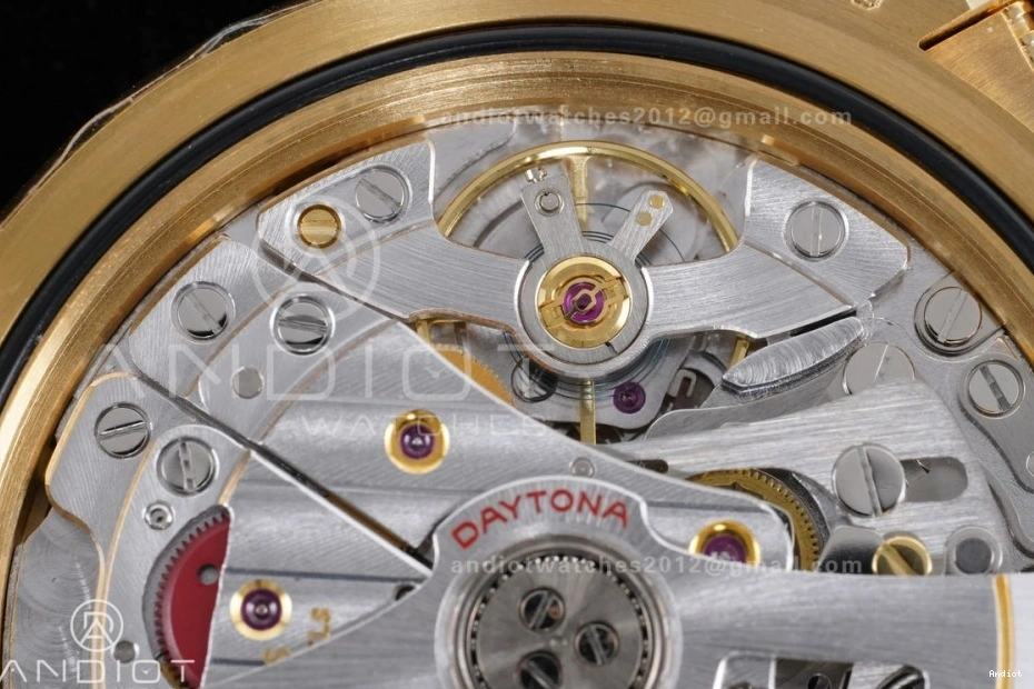 YG 1:1 V2 VSF Oysterflex Edition 126518 Best Dial (Weighted) Black Strap on Daytona VS4131 1205